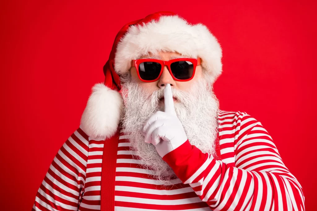 Portrait of Secret Santa